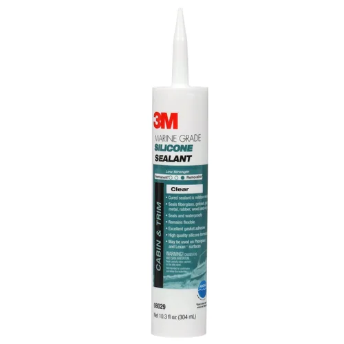 Vista 8 de Sellador de silicón blanco 3M, tipo marítimo, 3004.7762