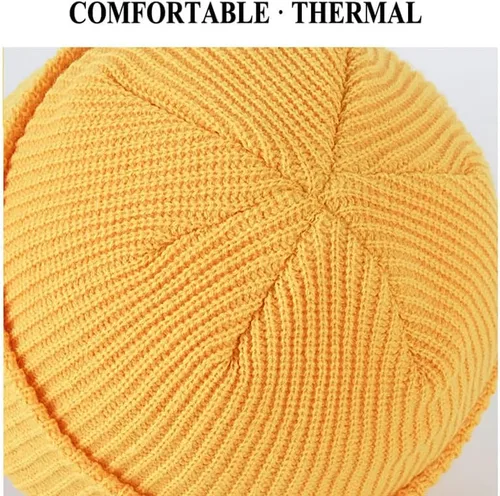 Vista 5 de TopTie Gorros de punto de invierno para adolescentes, gorro de trineo cálido y suave