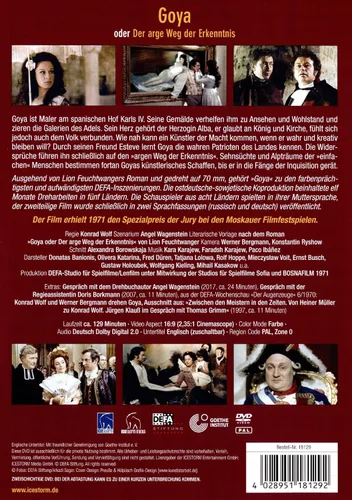 Vista 2 de Goya, 1 DVD