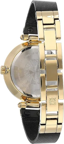 Vista 2 de Anne Klein Womens Premium Crystal Accented Mesh Bracelet Watch