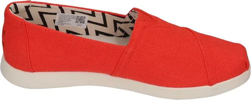 Vista 4 de TOMS Women's Alpargata Plus Slip On Espadrille, Textile Upper, Relaxed Fit, CloudBound Insole, Stretchy Easy On and Off