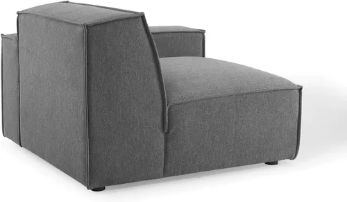Vista 7 de Modway EEI-4111-CHA Restore - Sofá seccional de 2 piezas, color carbón