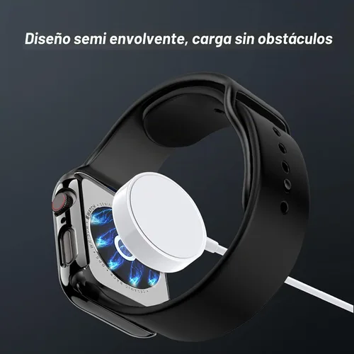 Vista 5 de Ailun Funda protectora de pantalla para Apple Watch Series 9, 8 y 7 [1.61 pulgadas], carcasa rígida ultrafina de policarbonato integrado con vidrio