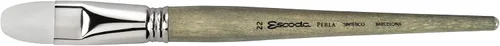 Vista 14 de Escoda Perla Series 1532 Arist - Pincel para acuarela y acrílico, filamento blanco sintético, brillante, tamaño 8