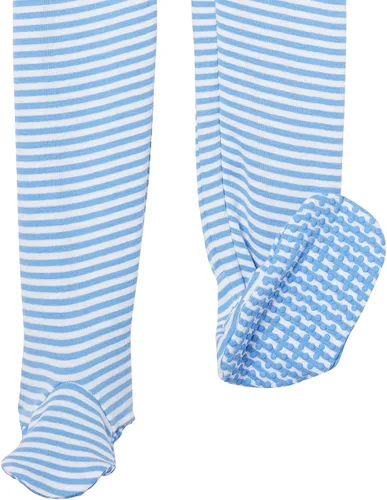 Vista 20 de Amazon Essentials Disney Marvel Star Wars - Pijama unisex de algodón con pies para bebés y niños pequeños, paquete múltiple