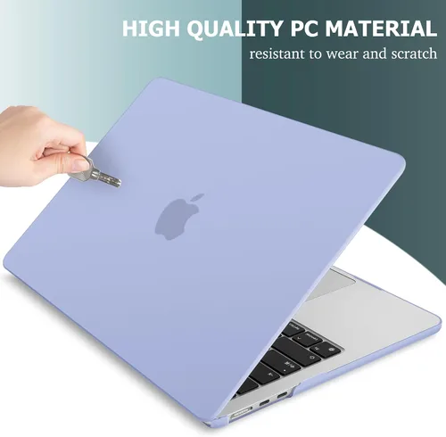 Vista 4 de May Chen Funda para MacBook Air M4 de 13.6 pulgadas 2025 2024 2023 2022 versión A3240 M3 A3113 M2 A2681, carcasa rígida de plástico para MacBook Air