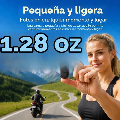 Vista 3 de JETO Mini cámara corporal HD 1080P, cámara portátil, clip giratorio de 360° y clip magnético, gran angular de 150°, 32G, funda impermeable