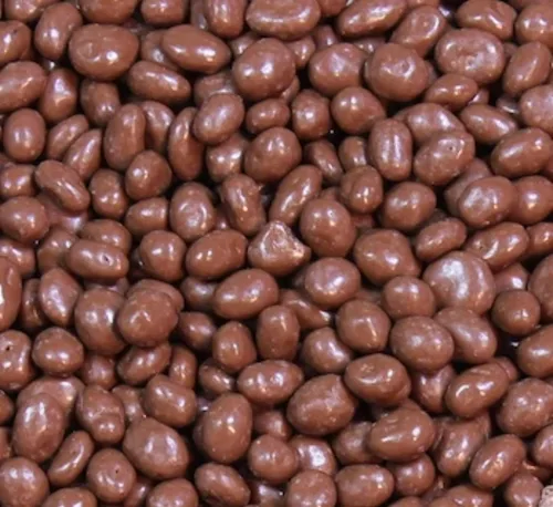 Vista 9 de Pasas de uva cubiertas de yogur y chocolate blanco a granel - Mezcla de chocolate blanco y yogur de vainilla jugosas, pasas de uva recubiertas