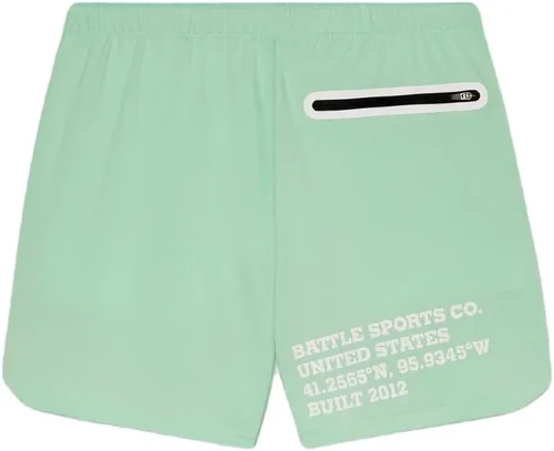 Vista 2 de Battle Sports Fly - Pantalones cortos deportivos para hombre, cómodos y ligeros, pantalones cortos de gimnasio para hombre con entrepierna de 7