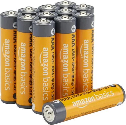 Vista 7 de Amazon Basics 8 Pack AAA Baterías alcalinas de alto rendimiento, vida útil de 10 años, paquete de valor fácil de abrir