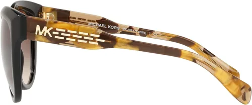Vista 2 de Michael Kors MK2083-300513 - Lentes de sol PORTILLO NEGRO con gradiente de humo de 2244in