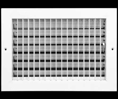 Vista 7 de HVAC Premium Difusor de suministro de aire ajustable de 8 pulgadas de ancho x 4 pulgadas de alto - cubierta de ventilación de HVAC para pared