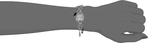 Vista 4 de XOXO XO7026 Reloj de pulsera para mujer con esfera plateada