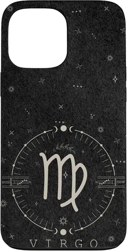 Vista 24 de Aesthetic Virgo Zodiac Sign Astrological Stars Celestial Case for iPhone 17