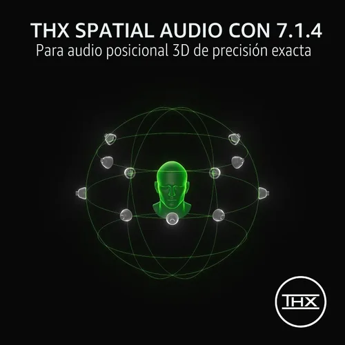 Vista 8 de Razer BlackShark V3 Pro Auriculares inalámbricos ANC Gaming para PC, color Negro