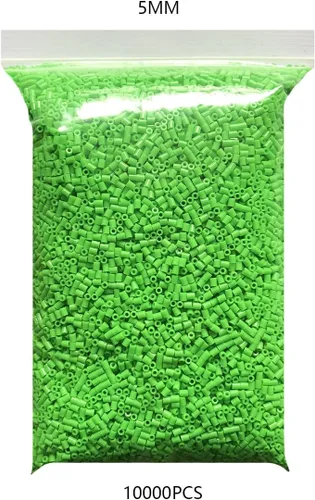 Vista 3 de 20000pcs Verde/Verde Oscuro 0.1 in Perlas de Hierro Mini Fusible