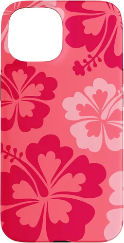 Vista 6 de Hibiscus Flower Beach Hawaiian Exotic Floral Surf Cranberry Case for iPhone 17