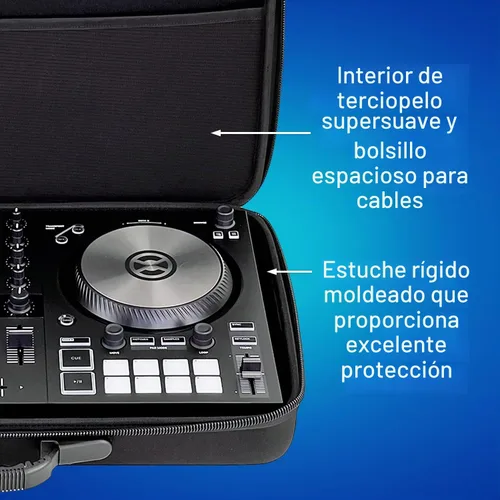 Vista 3 de ANALOG CASES Traktor Kontrol S2 / Pioneer DDJ-FLX4 - Estuche rígido PULSE