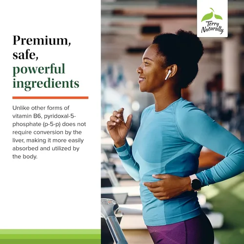 Vista 5 de Terry Naturally BioActive Vitamina B – Ayuda a la salud del corazón con vitaminas B bioactivas – Suplemento con folato y calcio – Vitamina