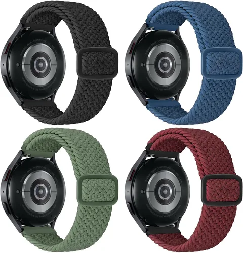 Vista 35 de Correa de reloj trenzada Solo Loop – 0.709 in, 0.787 in, 0.866 in, correa trenzada de liberación rápida, correas de reloj elásticas de nailon