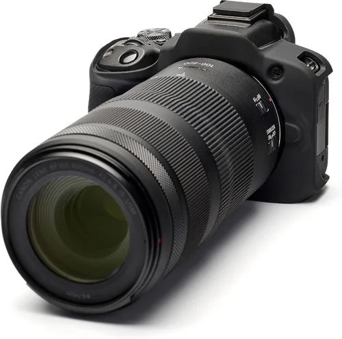 Vista 5 de easyCover Funda de silicona para cámara compatible con Canon R50 (negro)