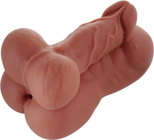 Vista 6 de ferch Masturbador anal masculino con gran ano, masturbador de trasero realista de 0.54 kg con caderas exuberantes y ano apretado para masturbación