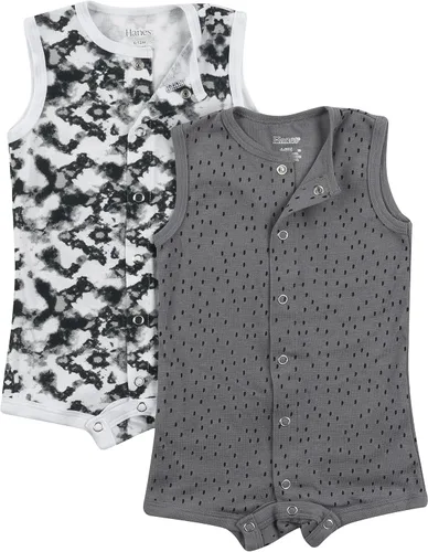 Vista 2 de Mamelucos Hanes Ultimate Baby Flexy sin mangas, 2 unidades para bebé