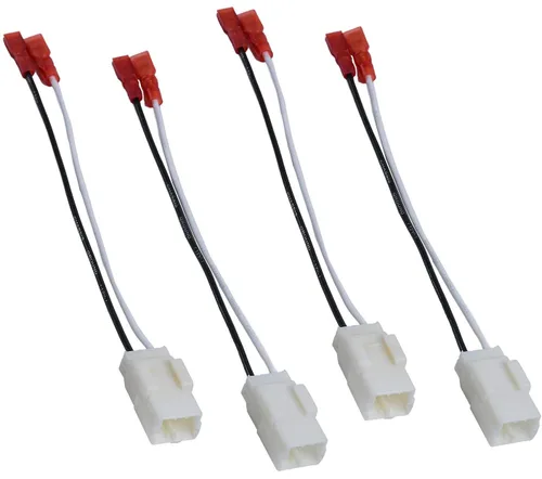 Vista 8 de HSTECH 72-4568 2 pares (paquete de 4) arnés de altavoz para vehículos motorizados generales seleccionados adaptadores totales