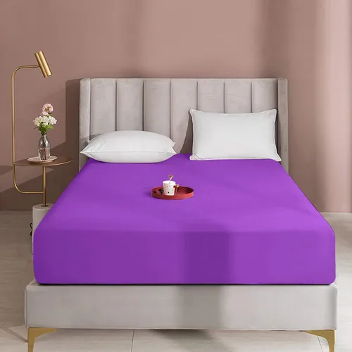 Vista 18 de BEDSUM - Sábana bajera de microfibra con bolsillo profundo para colchón, resistente a las arrugas, la decoloración y las manchas Marrón
