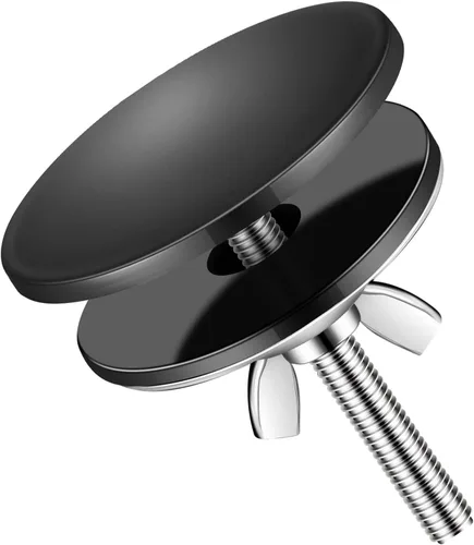 Vista 11 de LEIFIDE Tapa de orificio para fregadero de cocina de 2 pulgadas, tapa de orificio de fregadero con grifo, tapón de acero inoxidable, placa de metal