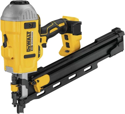 Vista 2 de DEWALT Clavadora de encuadre de 20V MAX*, de 21 grados, con grapas plásticas, solo herramienta (DCN21PLB)