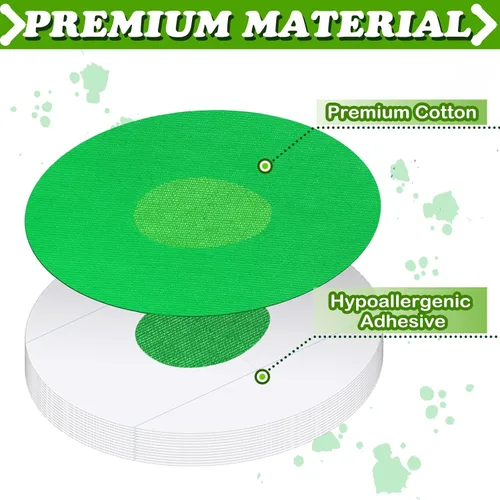 Vista 2 de TrelaCo 50 parches adhesivos G7 impermeables para monitor de glucosa continua, cubierta de sensor precortada, transpirable, cómodo, sin pegamento