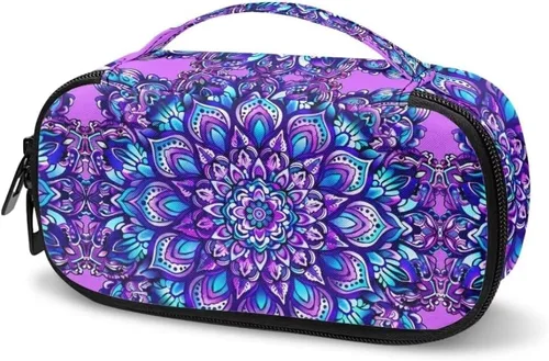 Vista 36 de ZOUTAIRONG Maletín de viaje para niña africana negra, estuche de viaje aislado para diabéticos, bolsa portátil para medicamentos, bolsa enfriadora