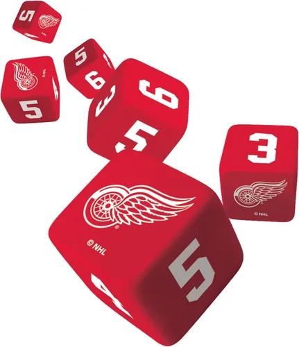 Vista 2 de MasterPieces Game Day - NHL Nashville Predators - Juego de dados con logotipo de equipo de 6 piezas, tamaño estándar D6 Colores Team