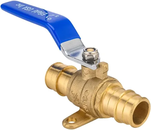 Vista 12 de EFIELD Válvula de bola de puerto completo de latón de 1 pulgada para tubería Pex-A, conexión de expansión ASTM F1960 solamente, nivel azul