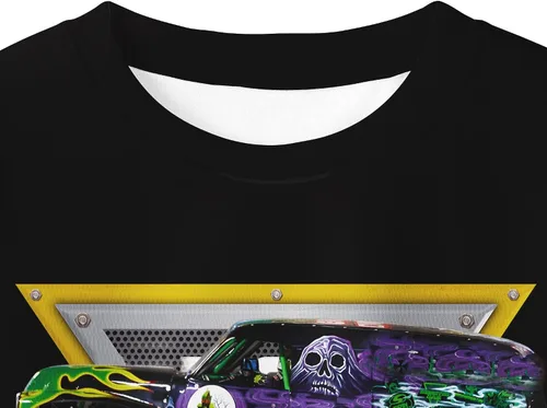 Vista 6 de Boys Truck Cars Pants Sets Kids Monster Machine Short Sleeve Tee Shirt 2PCS Clothing Set Playwear 2-7 Years