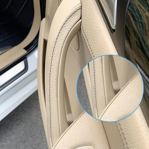 Vista 6 de Jaronx Compatible con fundas de manija de puerta BMW X3 F25/X4 F26, 3 piezas fundas interiores para manija de tirador de puerta para BMW X3 F25 Beige