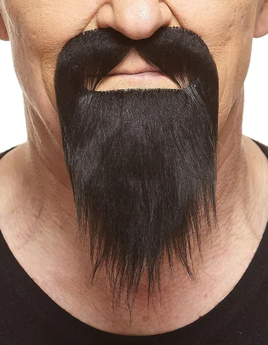 Vista 36 de Mustaches Self-Adhesive Stick On Fake Handlebar for Adults Negro