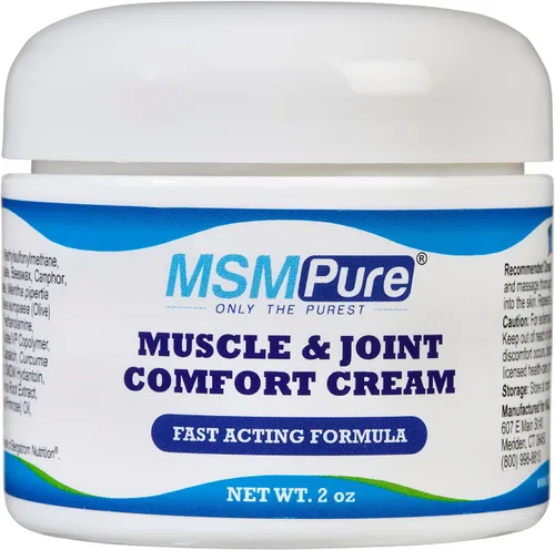 Vista 6 de KALA HEALTH MSMPure MSM Cápsulas 500 unidades y MSM Cream paquete de 2 onzas
