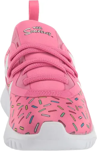 Vista 2 de adidas Originals Tenis Flex unisex para niños Semi Solar RosaBlancoSemi Solar Rosa