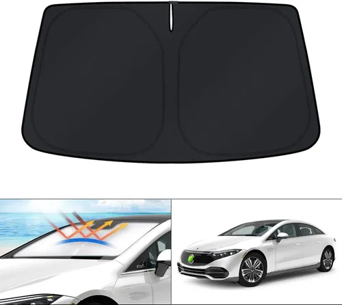 Vista 126 de KUST Parasol para parabrisas para BMW X1 F48 2016, 2017, 2018, 2019, 2020, 2021, 2022, accesorios de ajuste personalizado, parasol plegable