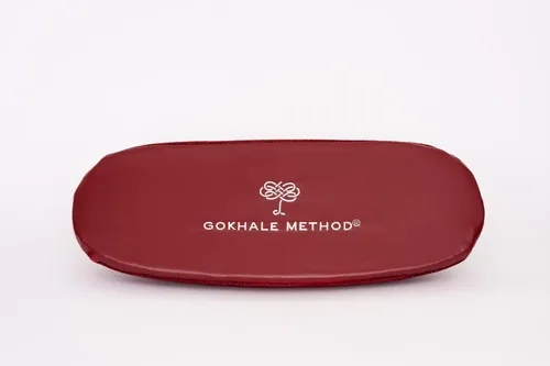 Vista 2 de Cuña Gokhale: para sentarse cómoda, relajada y saludable. Transforma cualquier silla para aliviar el dolor de espalda baja, dolor de cuello, dolor