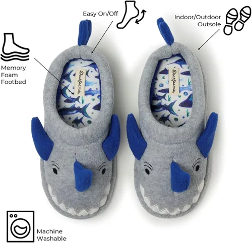 Vista 6 de Dearfoams Pantuflas unisex para niños