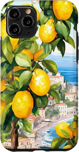 Vista 29 de iPhone 16 Costa de Amalfi con limones de Amalfi del Mar Mediterráneo