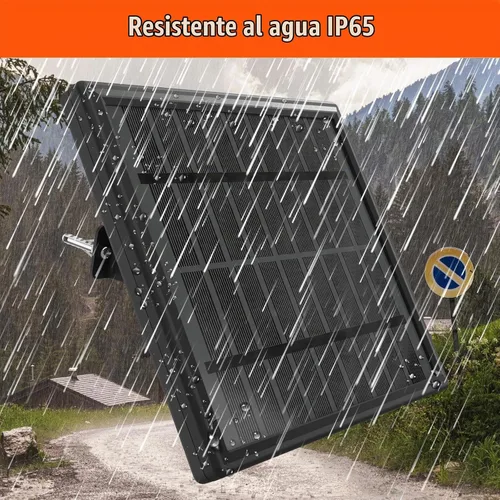Vista 5 de Panel solar 6V para alimentador de ciervos, cargador de batería solar 4.5W