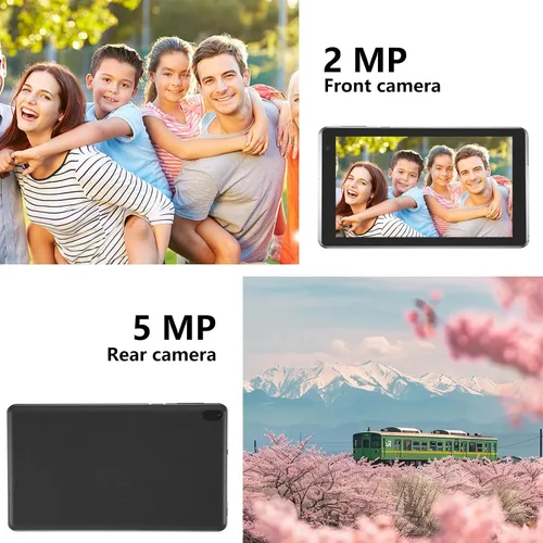 Vista 3 de YQSAVIOR Tabletas, Android 15 Tablet 7 pulgadas, 8GB RAM 32GB ROM Tablet PC Quad-Core Procesador de Computadora Tablet para Niños, Pantalla IPS