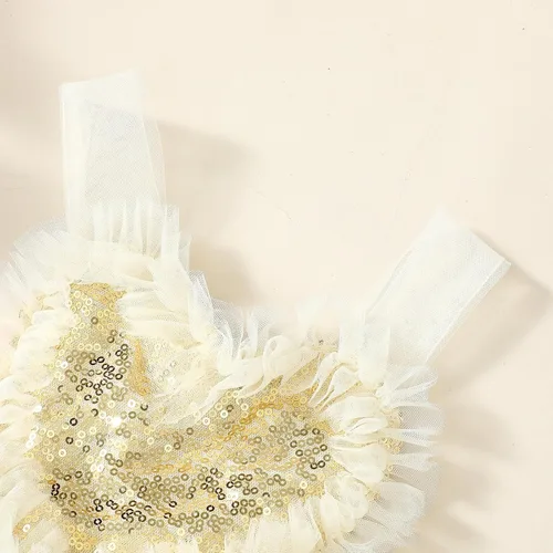 Vista 4 de Kaipiclos Traje de sesión de fotos para bebé recién nacida, mameluco de encaje bohemio floral medio primer cumpleaños fotografía traje