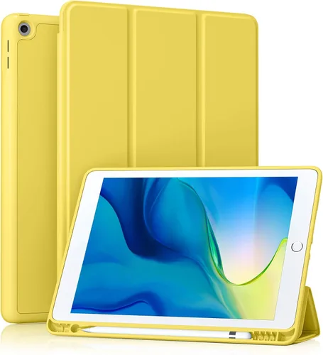 Vista 17 de Akkerds - Funda Compatible con iPad de 10.2 Pulgadas 2021/2020/2019, para iPad de 9ª/8ª/7ª Generación con Soporte para Lápiz, Funda Protectora
