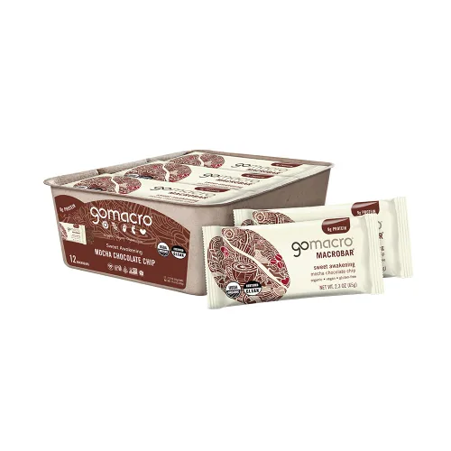 Vista 21 de Barritas de proteína GoMacro veganas y orgánicas
