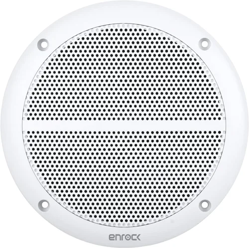 Vista 2 de Enrock - Altavoces marinos de rango completo de 2 vías de potencia máxima de 6.5 pulgadas, 90 W, color blanco, par